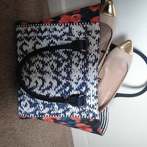 Multicolored purse/travel bag